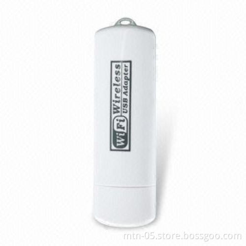 300Mbps Wi-Fi USB Adapter, Complies with USB 2.0, Supports Microsoft's Windows 2000/XP/Vista OS